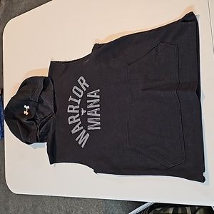 NEVER WORN-- Athlete sleeveless hoodie